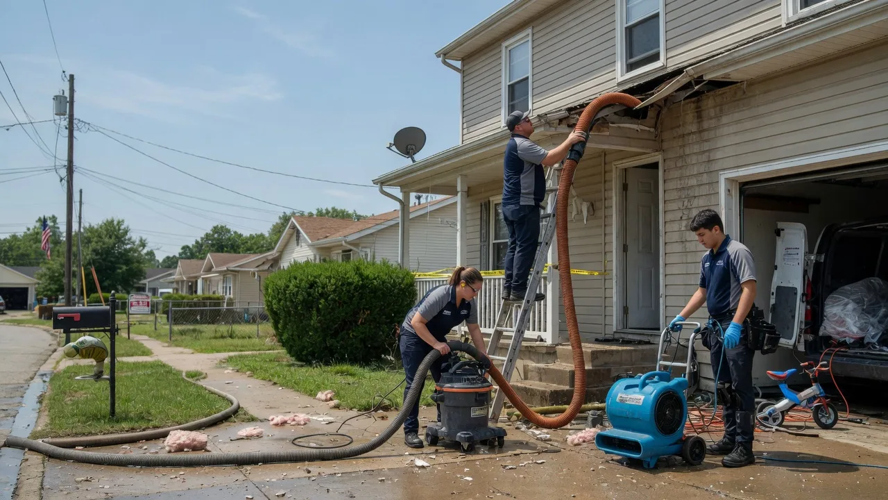 Water Damage Restoration in Kingsville, OH near me